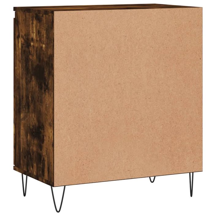 Buffet Chêne fumé 60x35x70 cm Bois d'ingénierie - Photo n°8