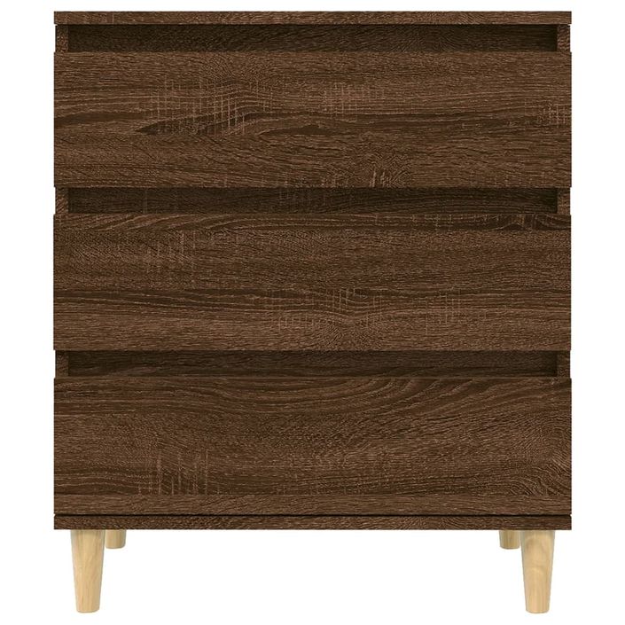 Buffet Chêne marron 60x35x70 cm Bois d'ingénierie - Photo n°6