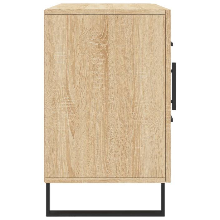 Buffet chêne sonoma 100x36x60 cm bois d'ingénierie - Photo n°7