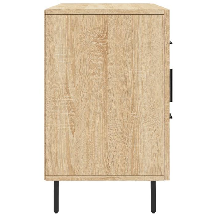 Buffet chêne sonoma 100x36x60 cm bois d'ingénierie - Photo n°7