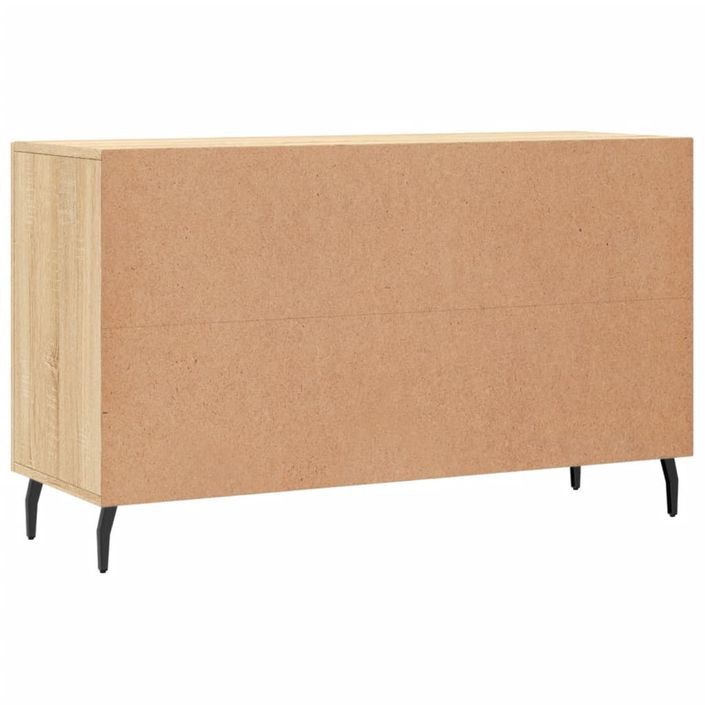 Buffet chêne sonoma 100x36x60 cm bois d'ingénierie - Photo n°8