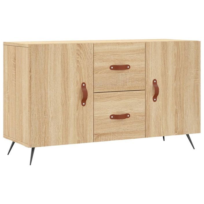 Buffet chêne sonoma 100x36x60 cm bois d'ingénierie - Photo n°1