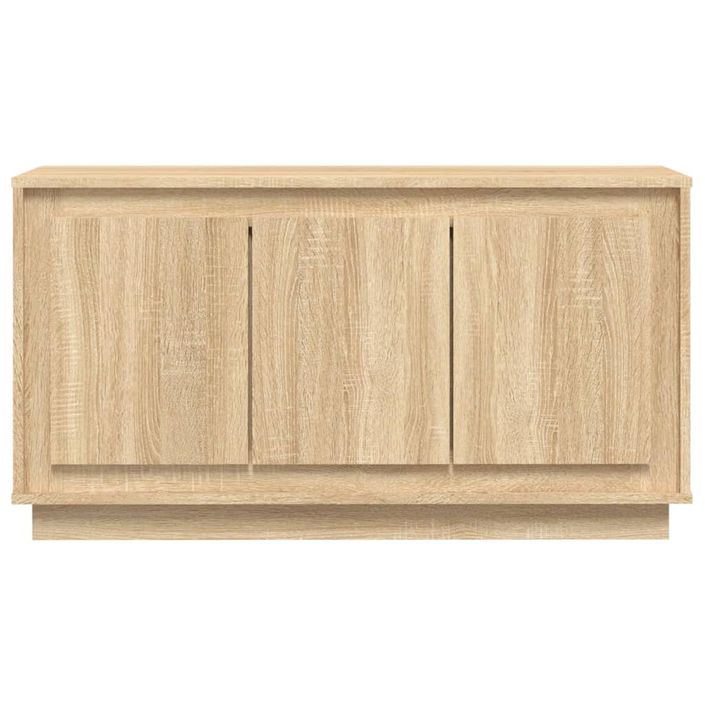 Buffet chêne sonoma 102x35x55 cm bois d'ingénierie - Photo n°5