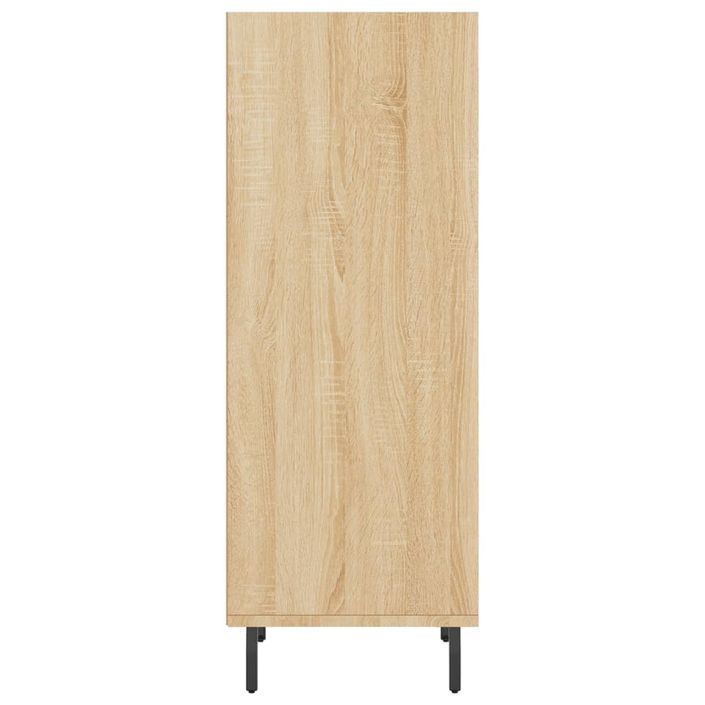 Buffet chêne sonoma 34,5x32,5x90 cm bois d'ingénierie - Photo n°5