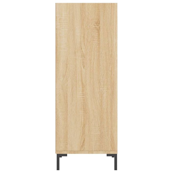 Buffet chêne sonoma 34,5x32,5x90 cm bois d'ingénierie - Photo n°5