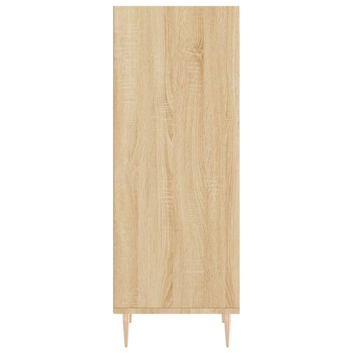 Buffet chêne sonoma 34,5x32,5x90 cm bois d'ingénierie - Photo n°5