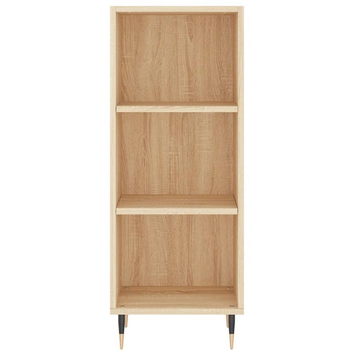 Buffet chêne sonoma 34,5x32,5x90 cm bois d'ingénierie - Photo n°4