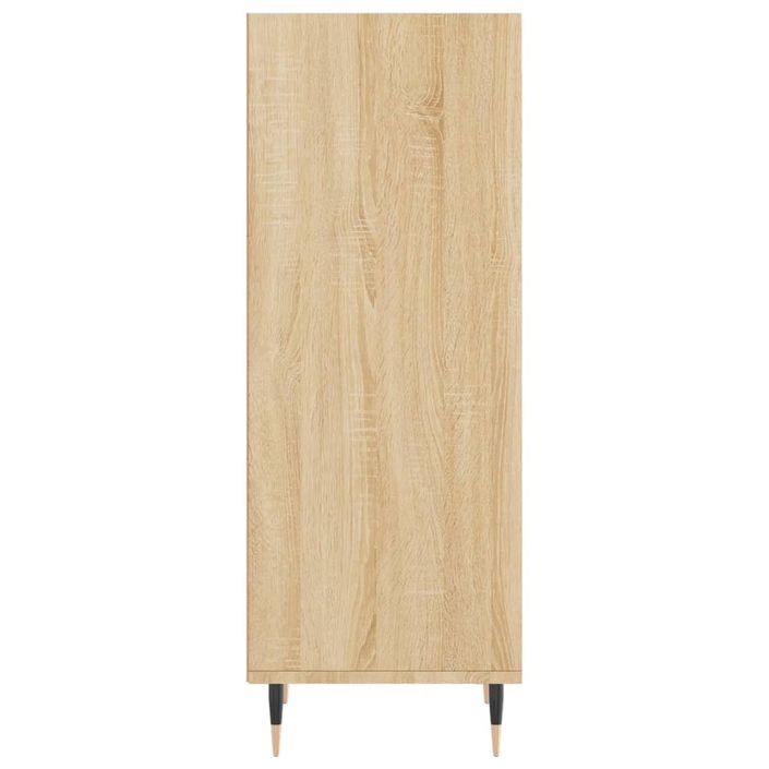 Buffet chêne sonoma 34,5x32,5x90 cm bois d'ingénierie - Photo n°5