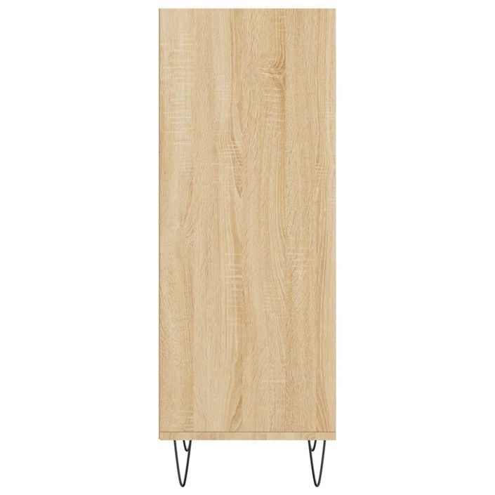 Buffet chêne sonoma 34,5x32,5x90 cm bois d'ingénierie - Photo n°5