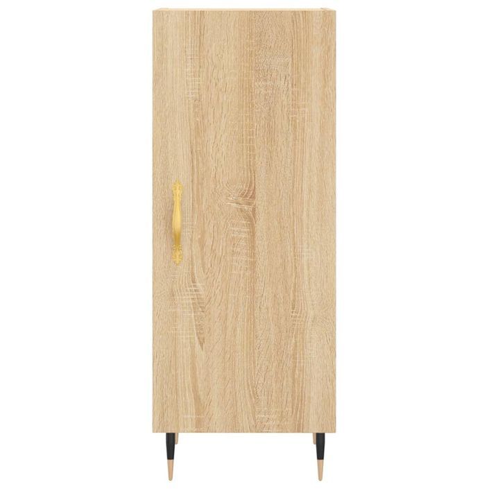 Buffet Chêne sonoma 34,5x34x90 cm Bois d'ingénierie - Photo n°6