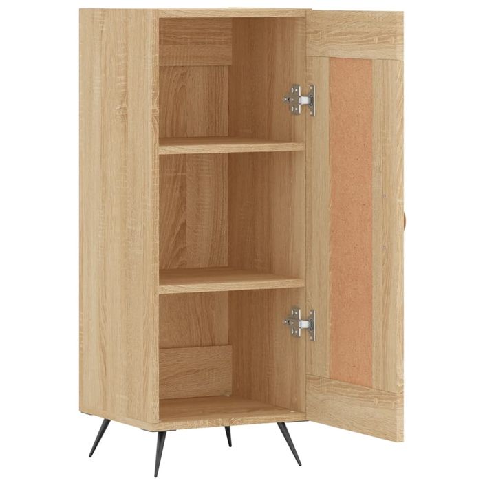 Buffet Chêne sonoma 34,5x34x90 cm Bois d'ingénierie - Photo n°6