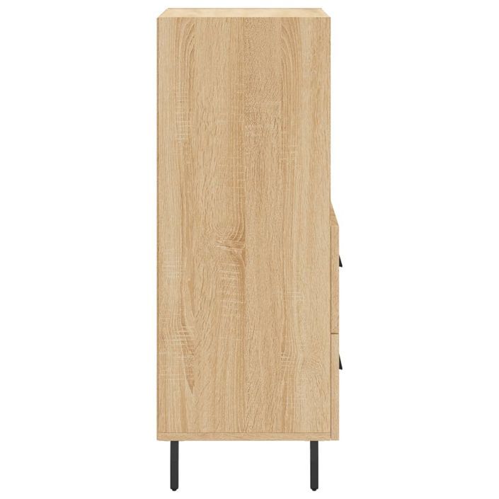 Buffet Chêne sonoma 34,5x34x90 cm Bois d'ingénierie - Photo n°7