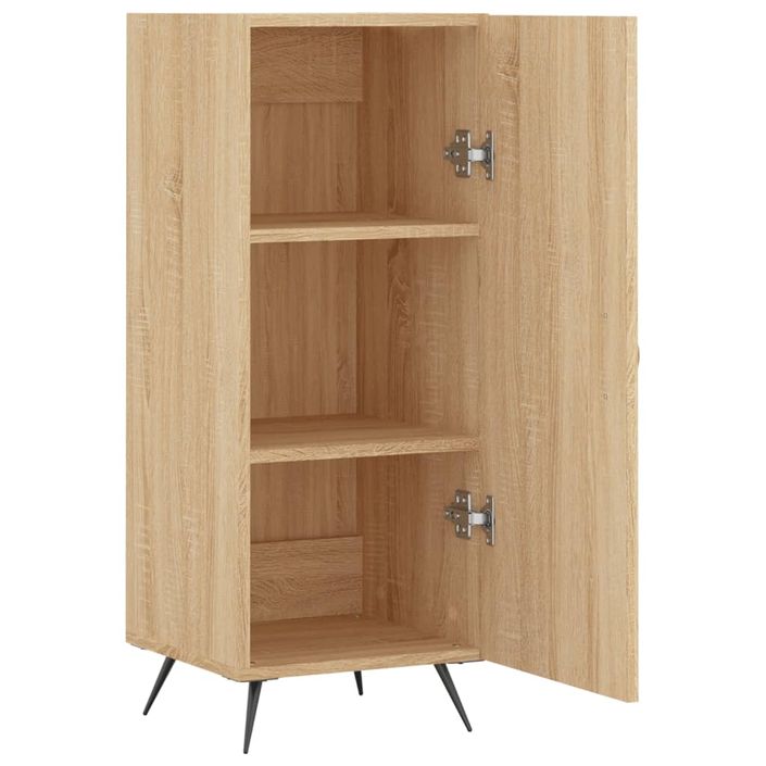 Buffet Chêne sonoma 34,5x34x90 cm Bois d'ingénierie - Photo n°5