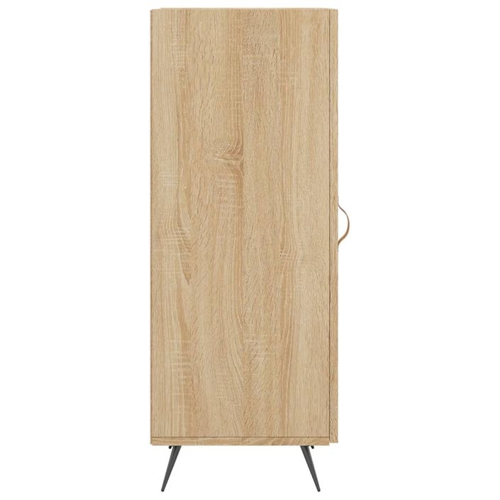 Buffet Chêne sonoma 34,5x34x90 cm Bois d'ingénierie - Photo n°7