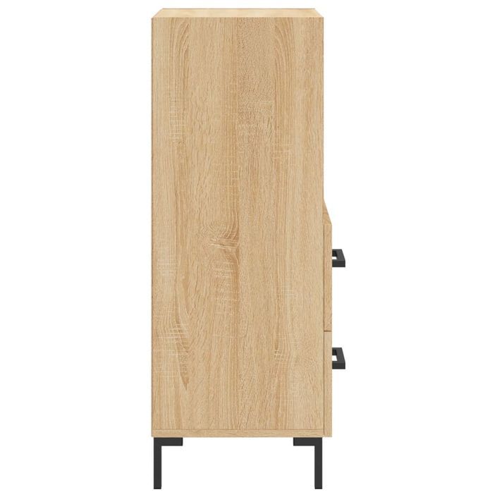 Buffet Chêne sonoma 34,5x34x90 cm Bois d'ingénierie - Photo n°7