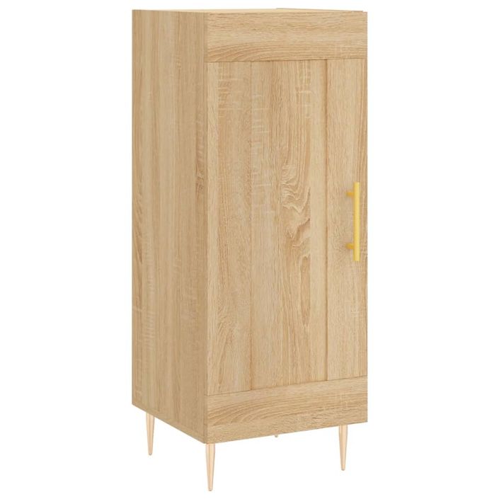 Buffet Chêne sonoma 34,5x34x90 cm Bois d'ingénierie - Photo n°1