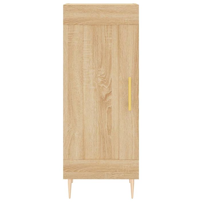 Buffet Chêne sonoma 34,5x34x90 cm Bois d'ingénierie - Photo n°5