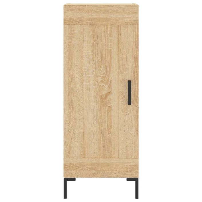 Buffet Chêne sonoma 34,5x34x90 cm Bois d'ingénierie - Photo n°5