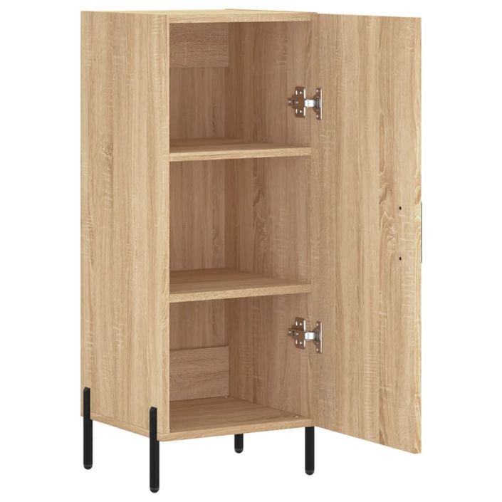 Buffet Chêne sonoma 34,5x34x90 cm Bois d'ingénierie - Photo n°5