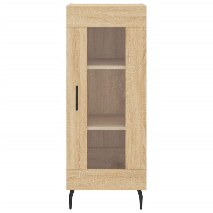 Buffet Chêne sonoma 34,5x34x90 cm Bois d'ingénierie - Photo n°5