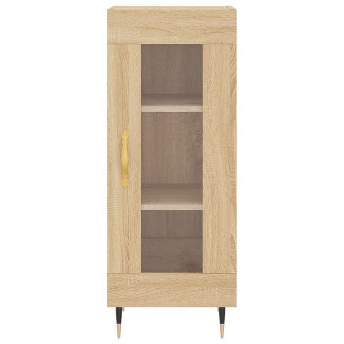 Buffet Chêne sonoma 34,5x34x90 cm Bois d'ingénierie - Photo n°5