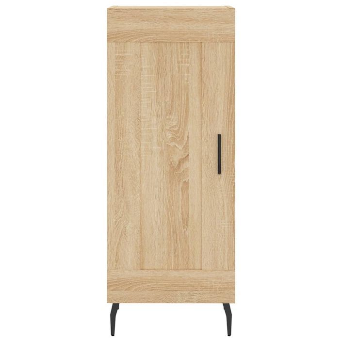 Buffet Chêne sonoma 34,5x34x90 cm Bois d'ingénierie - Photo n°5