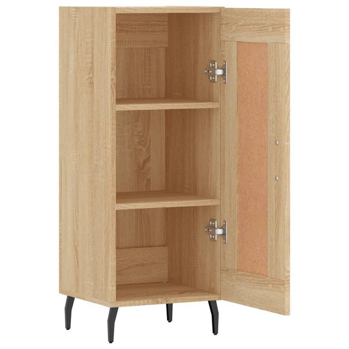 Buffet Chêne sonoma 34,5x34x90 cm Bois d'ingénierie - Photo n°6