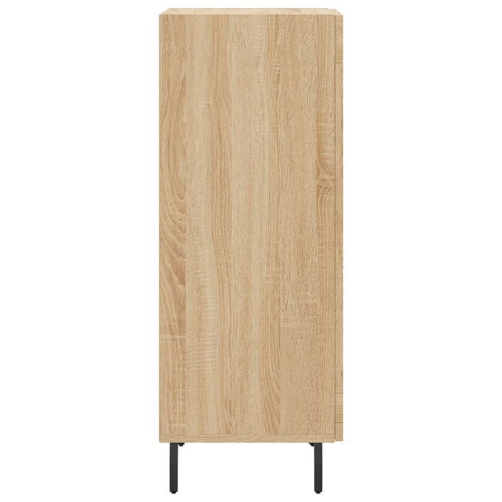 Buffet Chêne sonoma 34,5x34x90 cm Bois d'ingénierie - Photo n°7