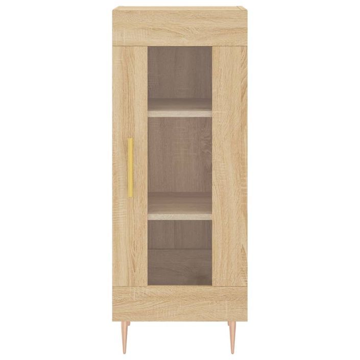 Buffet Chêne sonoma 34,5x34x90 cm Bois d'ingénierie - Photo n°5