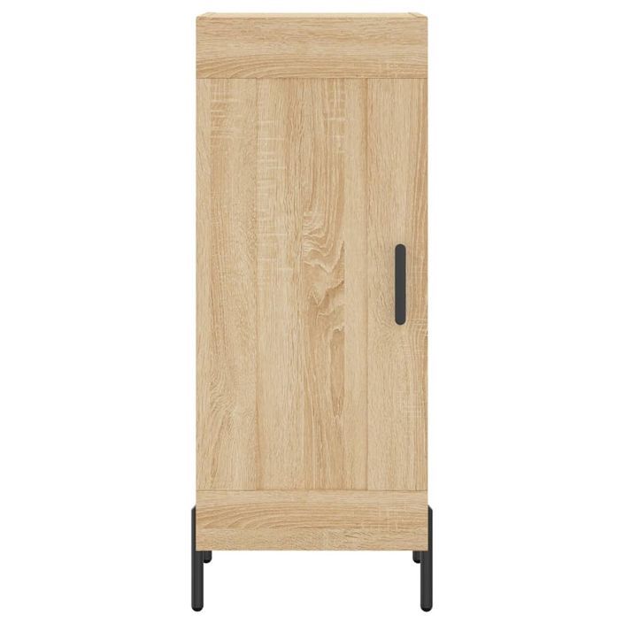 Buffet Chêne sonoma 34,5x34x90 cm Bois d'ingénierie - Photo n°5