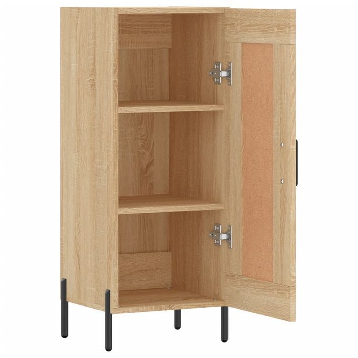 Buffet Chêne sonoma 34,5x34x90 cm Bois d'ingénierie - Photo n°6