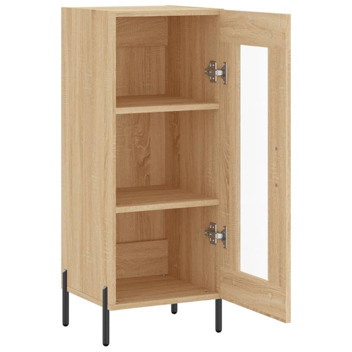 Buffet Chêne sonoma 34,5x34x90 cm Bois d'ingénierie - Photo n°6