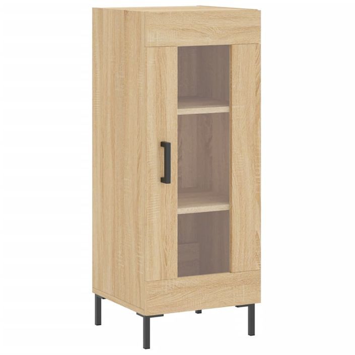 Buffet Chêne sonoma 34,5x34x90 cm Bois d'ingénierie - Photo n°1