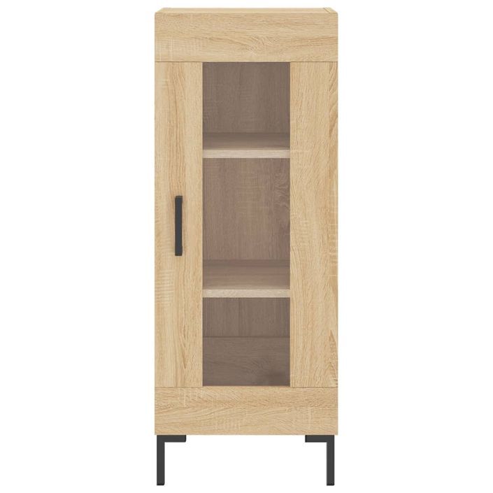 Buffet Chêne sonoma 34,5x34x90 cm Bois d'ingénierie - Photo n°5