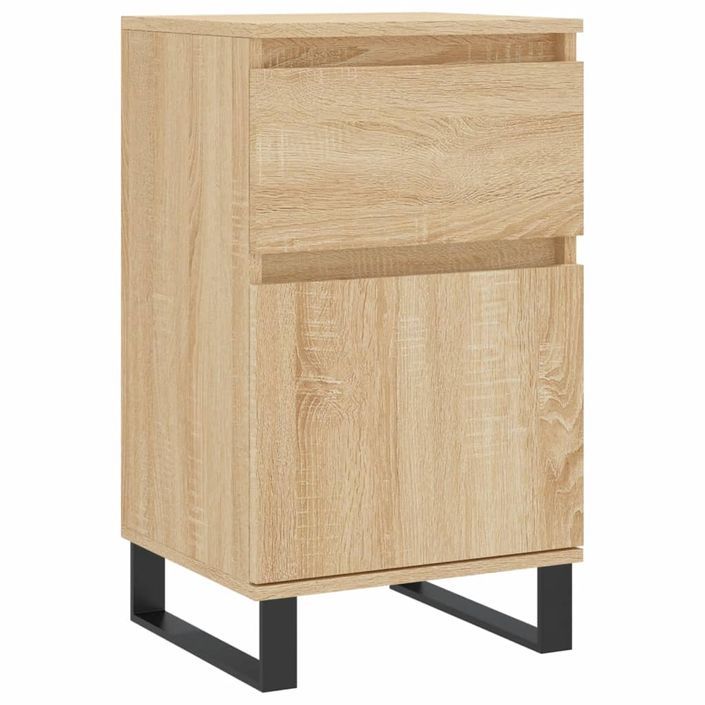 Buffet chêne sonoma 40x35x70 cm bois d'ingénierie - Photo n°1