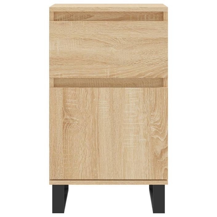 Buffet chêne sonoma 40x35x70 cm bois d'ingénierie - Photo n°5