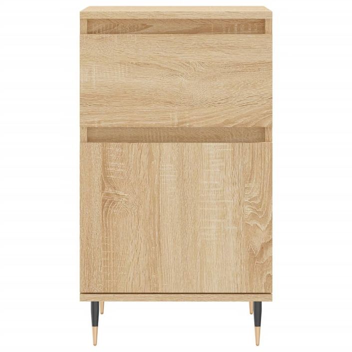 Buffet chêne sonoma 40x35x70 cm bois d'ingénierie - Photo n°6