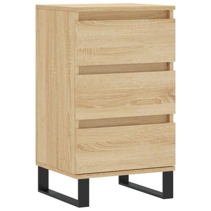 Buffet chêne sonoma 40x35x70 cm bois d'ingénierie - Photo n°1