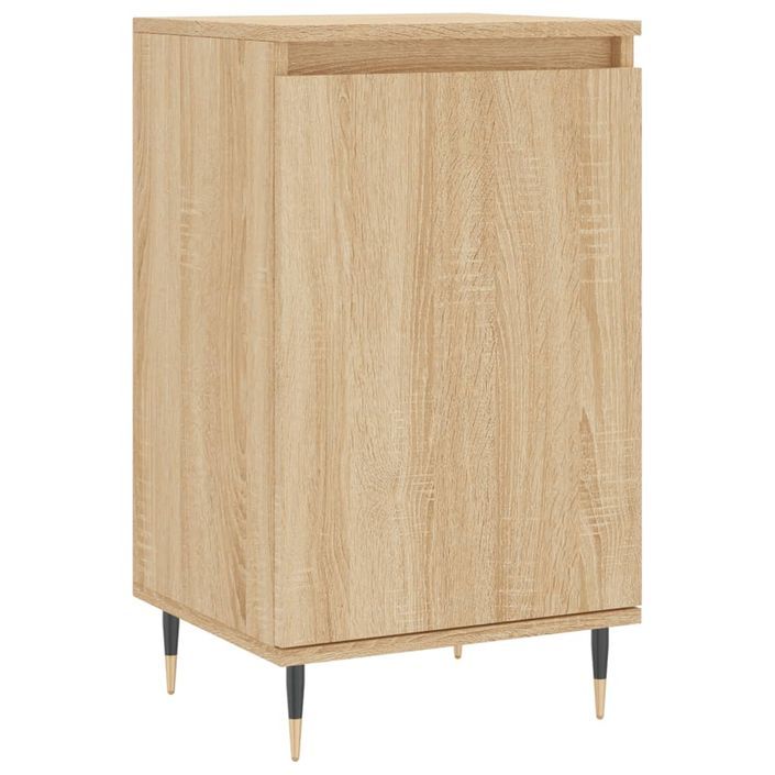 Buffet chêne sonoma 40x35x70 cm bois d'ingénierie - Photo n°1