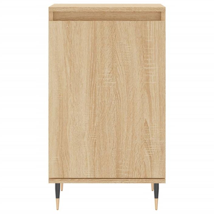 Buffet chêne sonoma 40x35x70 cm bois d'ingénierie - Photo n°5