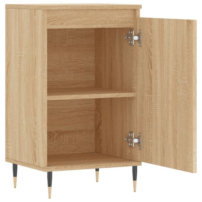 Buffet chêne sonoma 40x35x70 cm bois d'ingénierie - Photo n°6