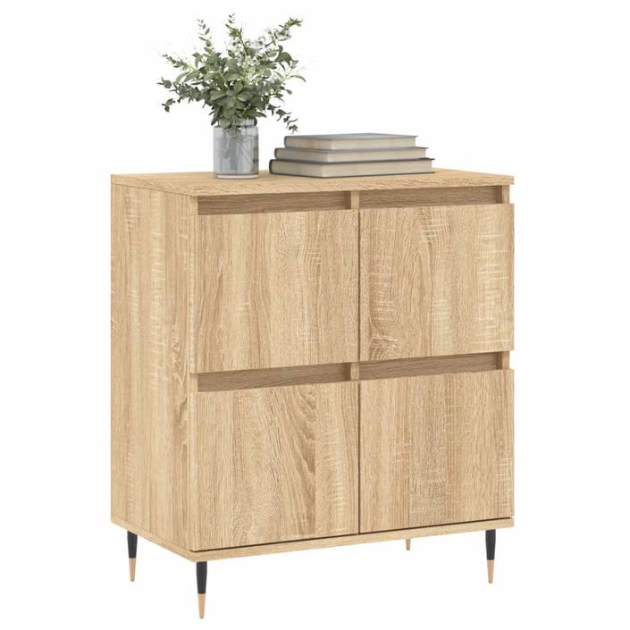 Buffet Chêne sonoma 60x35x70 cm Bois d'ingénierie - Photo n°3