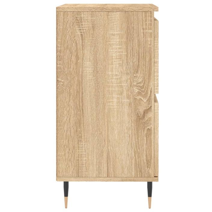 Buffet Chêne sonoma 60x35x70 cm Bois d'ingénierie - Photo n°7