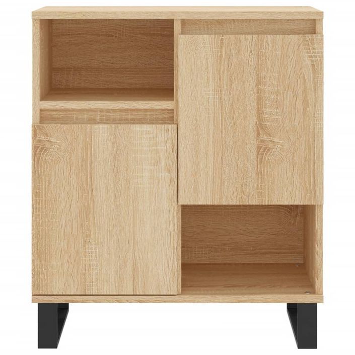 Buffet Chêne sonoma 60x35x70 cm Bois d'ingénierie - Photo n°5