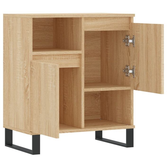 Buffet Chêne sonoma 60x35x70 cm Bois d'ingénierie - Photo n°6