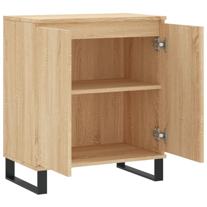 Buffet Chêne sonoma 60x35x70 cm Bois d'ingénierie - Photo n°6