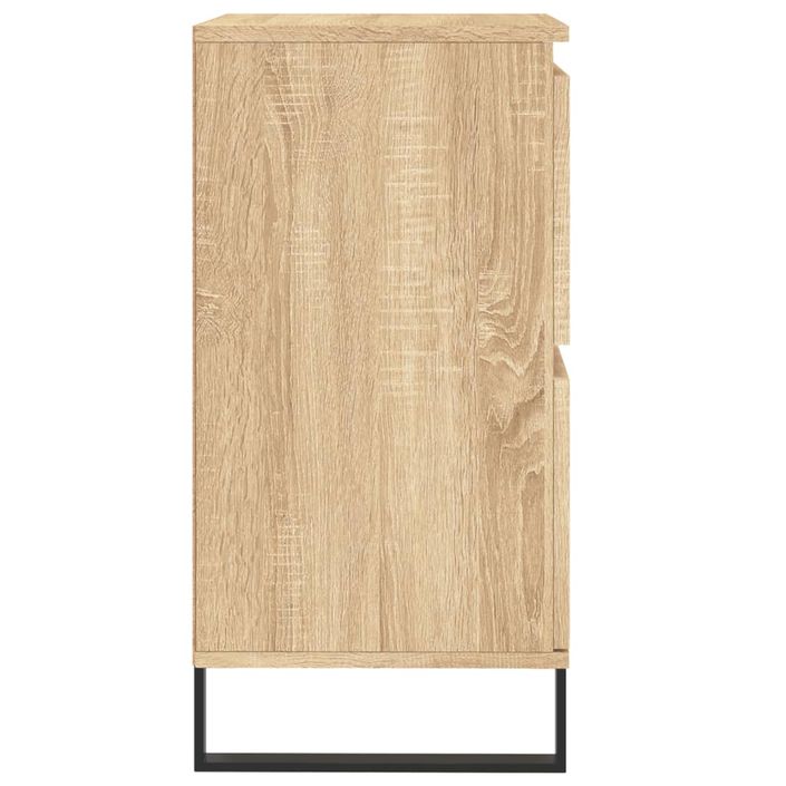 Buffet Chêne sonoma 60x35x70 cm Bois d'ingénierie - Photo n°7