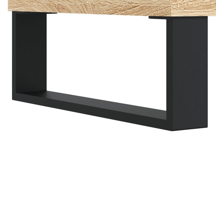 Buffet Chêne sonoma 60x35x70 cm Bois d'ingénierie - Photo n°9