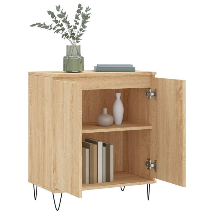 Buffet Chêne sonoma 60x35x70 cm Bois d'ingénierie - Photo n°4