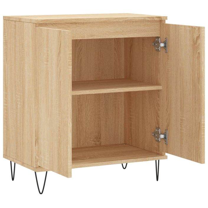 Buffet Chêne sonoma 60x35x70 cm Bois d'ingénierie - Photo n°6